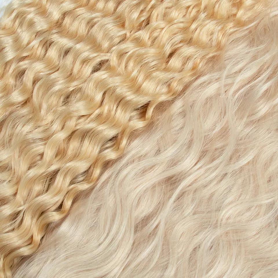 Top Grade Quality Hair Cuticle Intact Genius Weft Wavy Incredible Thin Weft And Soft Hair Extension